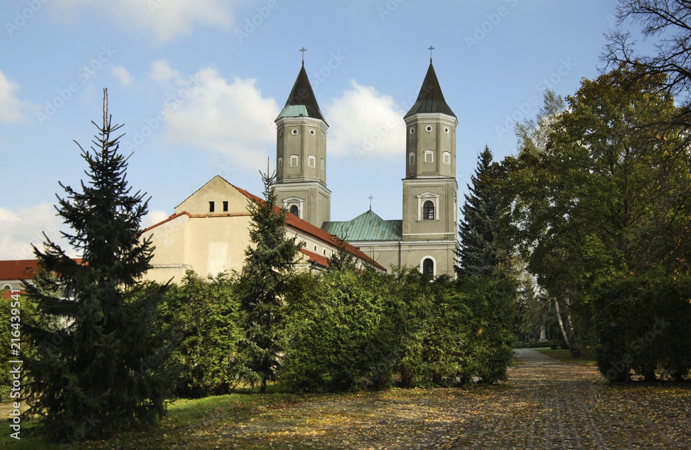 Church of St. Nicholas at Benedictine abbey in Jaroslaw. Poland Church of St. Nicholas at Benedictine abbey in Jaroslaw. Poland