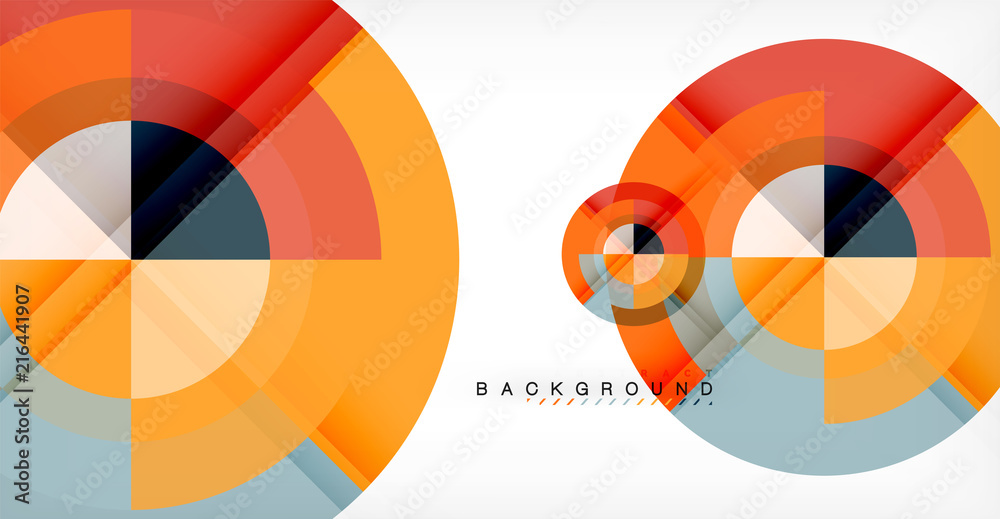 Vector circle abstract background Vector circle abstract background