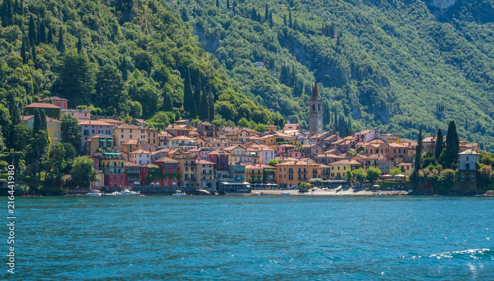 The beautiful Varenna on Lake Como, Lombardy, Italy.