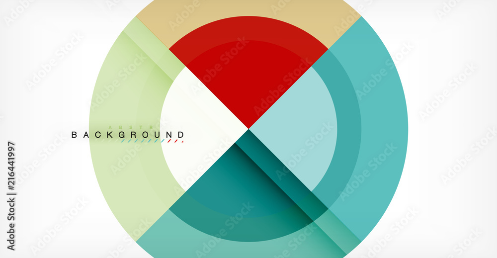 Vector circle abstract background Vector circle abstract background