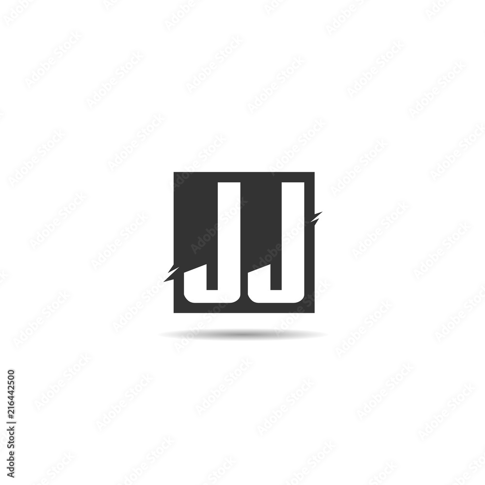 Initial Letter JJ Logo Template Design Initial Letter JJ Logo Template Design