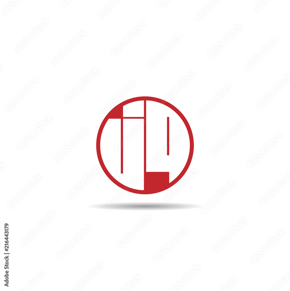 Initial Letter JQ Logo Template Design Initial Letter JQ Logo Template Design