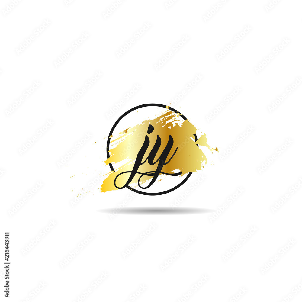 Initial Letter JY Logo Template Design Initial Letter JY Logo Template Design