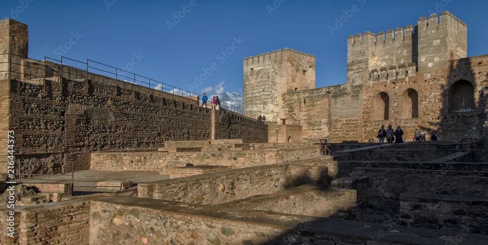 Fototapeta premium Alcazaba de Grenade, Andalousie, Espagne