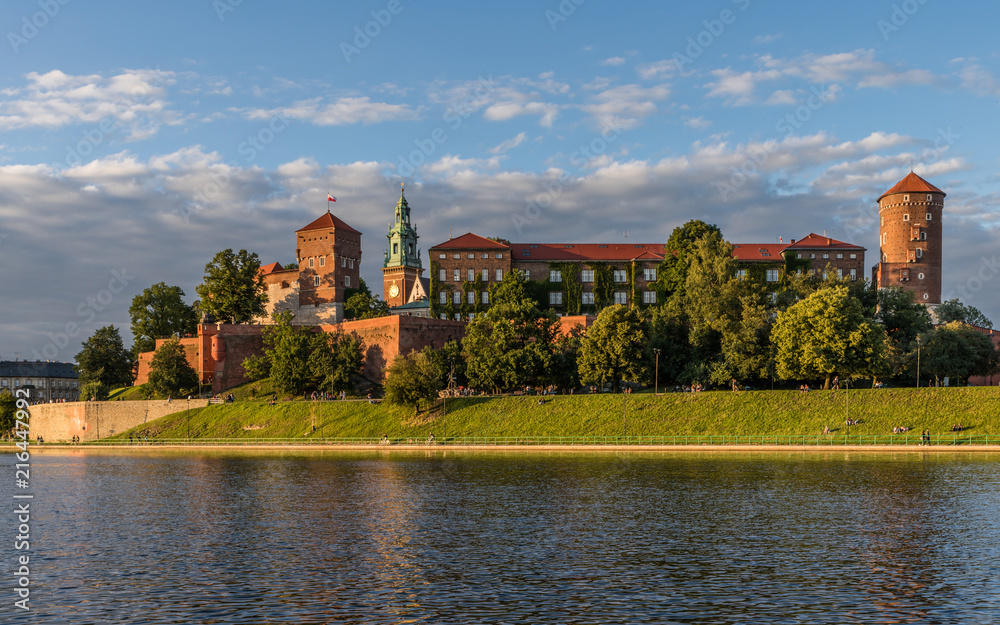 Naklejka premium Krakau – Königsschloss auf dem Wawel