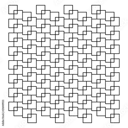 Texture quadrato geometrico arte linea illustrazione astratto mattonella
