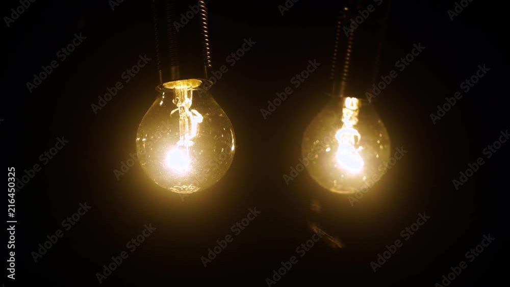 Closeup view of two electric lamps and many mosquitos flying around them. Real time 4K video footage. Closeup view of two electric lamps and many mosquitos flying around them. Real time 4K video footage.