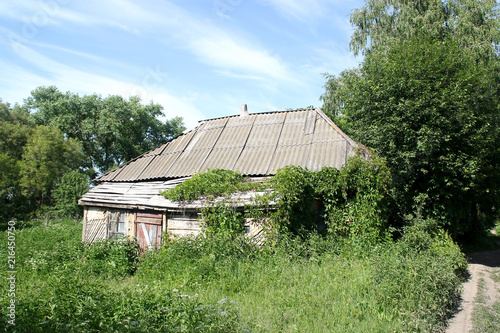 Abandoned rural house