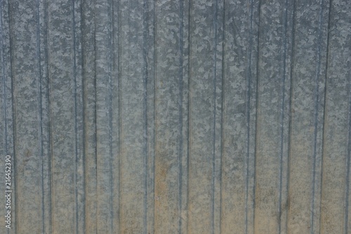 gray background of dirty metal wall fence