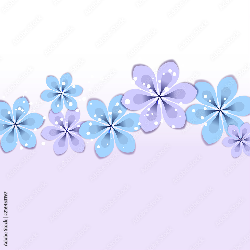 vector background with Flower vector background with Flower