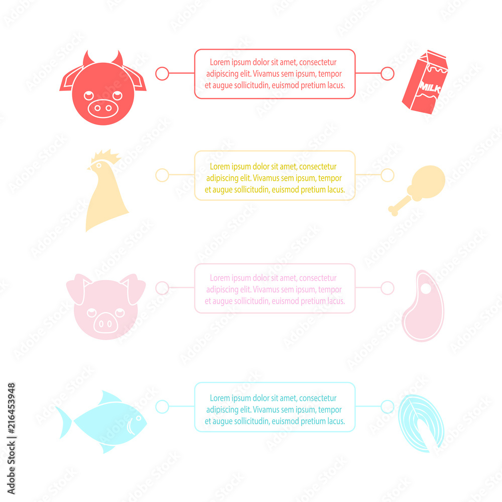 Food Infographic bacgkround Food Infographic bacgkround