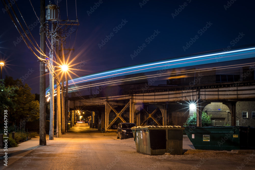 Where the Brown Line Turns