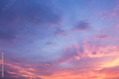 Sunset Paradise Burning Skies Idyllic Wallpaper. © angintaravichian