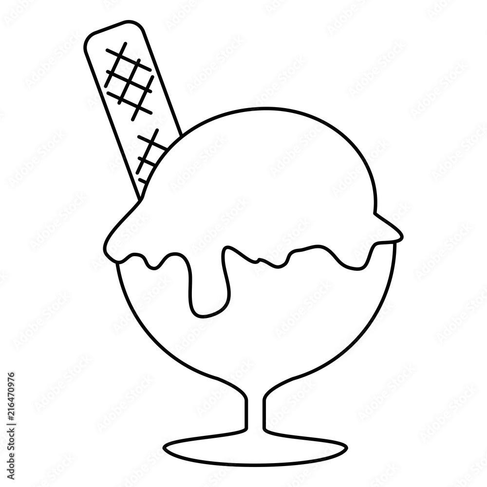ice cream cup isolated icon ice cream cup isolated icon