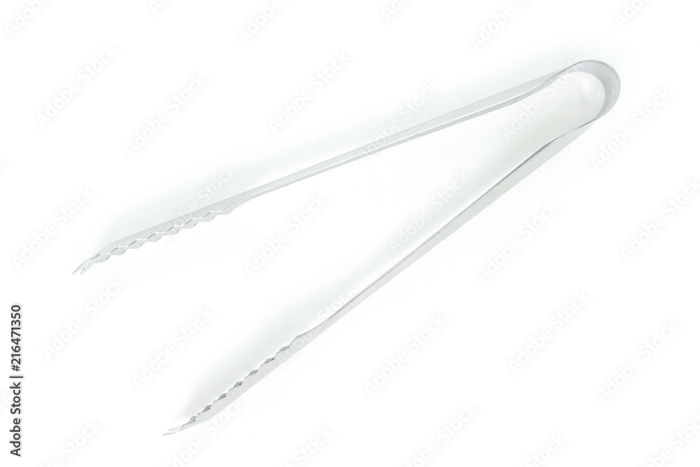 Ice Tong on white background. Ice Tong on white background.