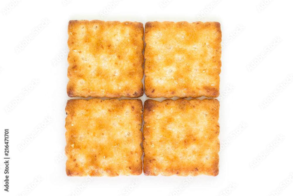 craker on white background. craker on white background.