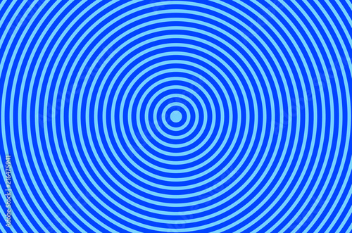 hypnotic blue circles spirals background