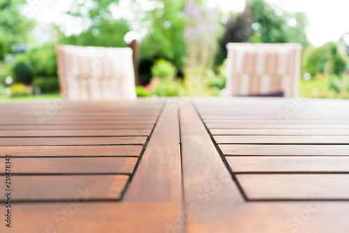 Teakholz Gartentisch 2
