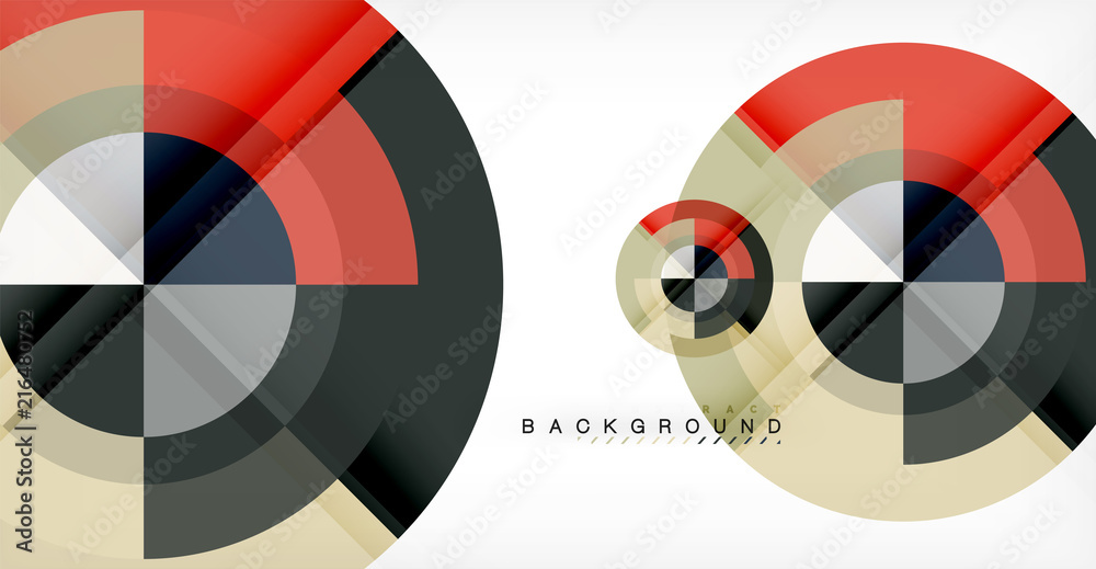 Vector circle abstract background Vector circle abstract background
