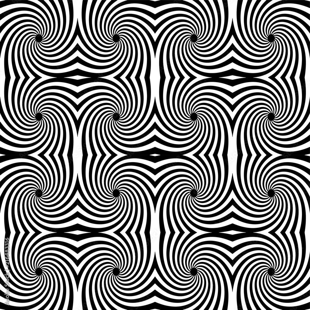 Abstract seamless black and white pattern Abstract seamless black and white pattern