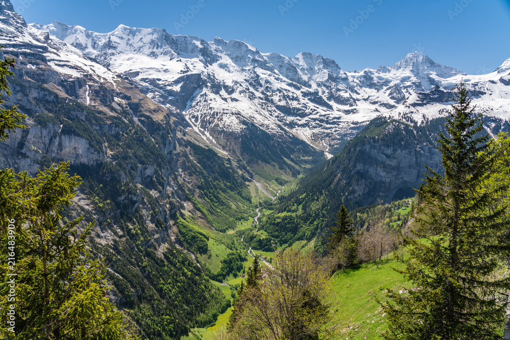 Alps panorama from Murren