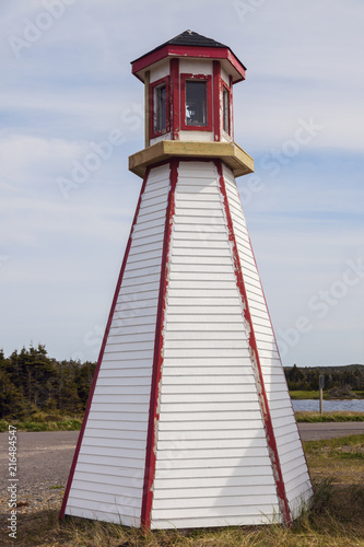 Small lighthouse in Newfoundland