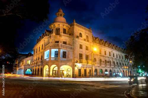 Queen's Hotel in Kandy city, Sri Lanka which is famous among travelers