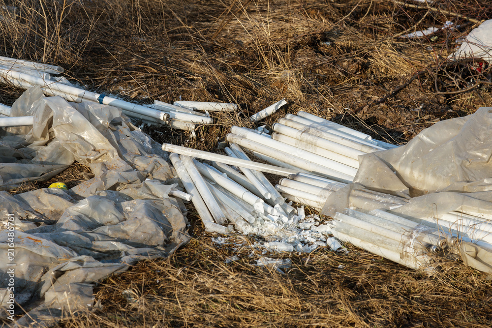Ecological problem, disaster. Criminal disposal of fluorescent mercury