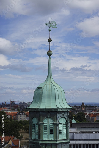 Old tower in Copenhagen, Denmark