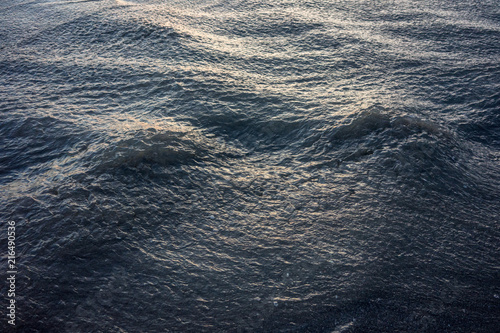blue water ripple wave in ocean