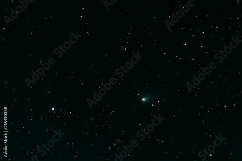 The Comet 21P/Giacobini–Zinner photographed on August 4, 2018, with a small refractor telescope from Emmingen-Liptingen in Germany.