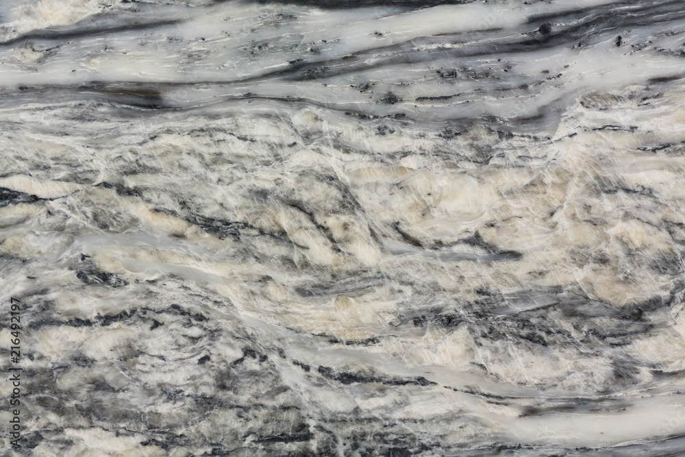 Fototapeta premium Stylish grey marble texture for contrast interior.