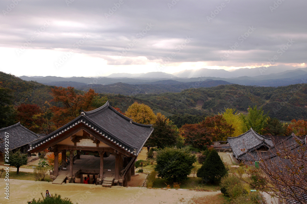 Buseoksa Temple  Buddhist temples Yeongju  Gyeongsangbuk-do  Korea