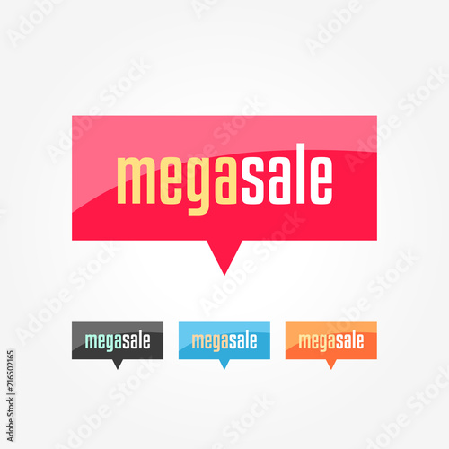 Mega Sale Shopping Tags