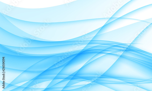 Abstract Colored Wave on Background. Vector Illustration