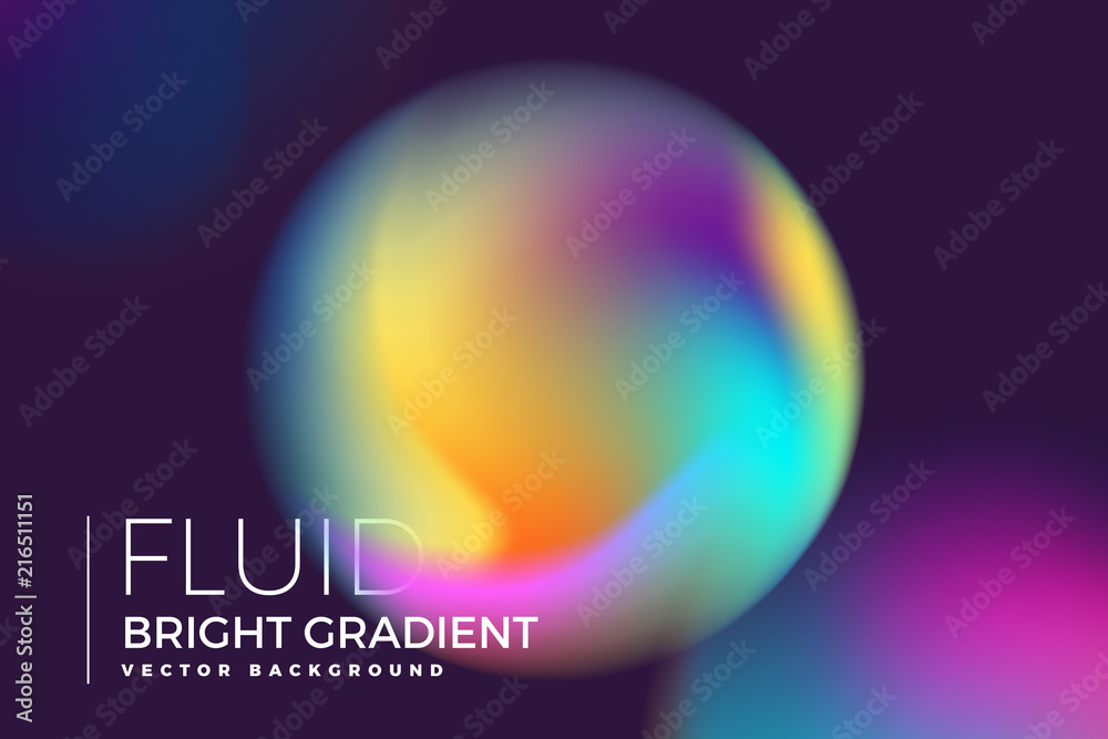 Fluid bright gradient background Fluid bright gradient background