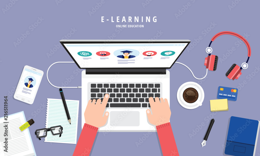 E-learning online education E-learning online education