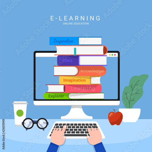 E-learning online education