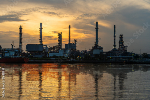 Oil refinery power plant in Thailand