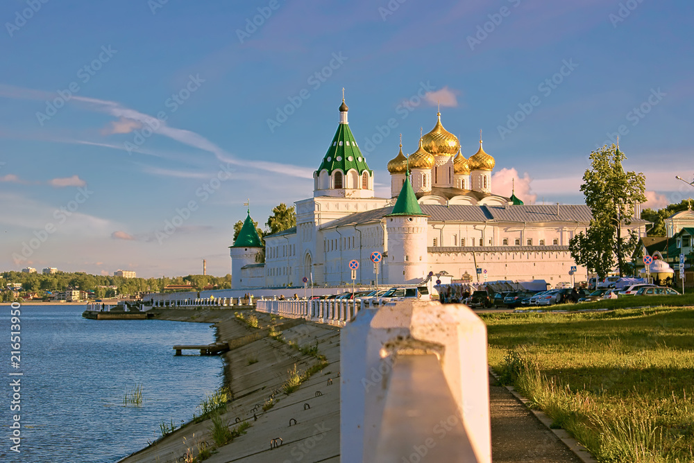 Ipatievsky Monastery on a summer day, Kostroma, Russia.