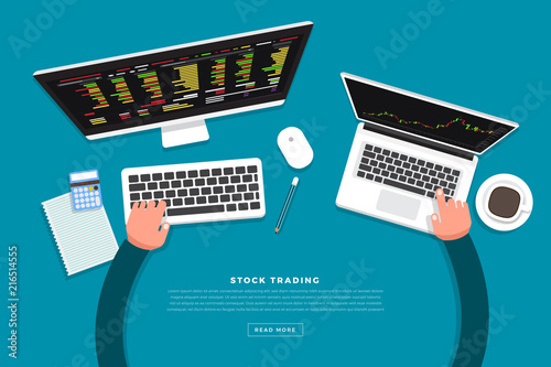 Stock trader exchange