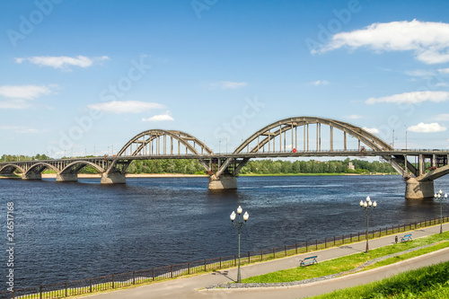 The Volga Bridge, Rybinsk, Russia © Andrei Pozharskiy