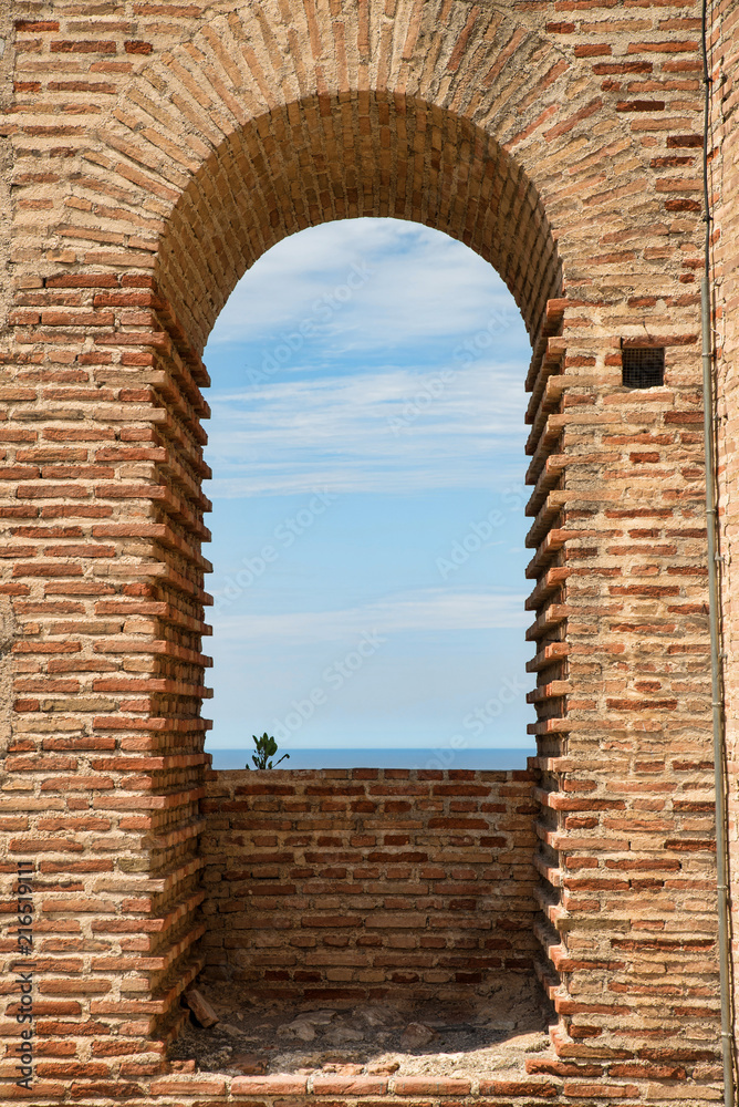Obraz premium Old adobe arch