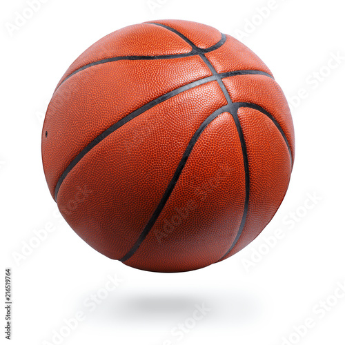 basketball ball isolated on white © alter_photo