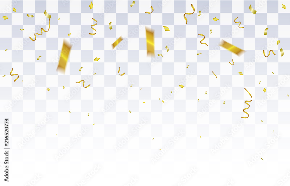 Celebration background template with confetti. Celebration background template with confetti.