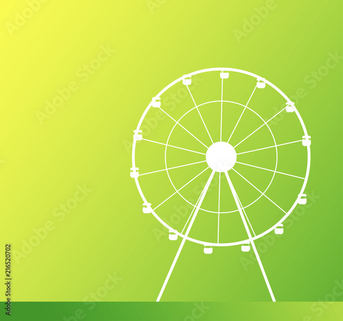ruota panoramica,  giostra, svago, no stress