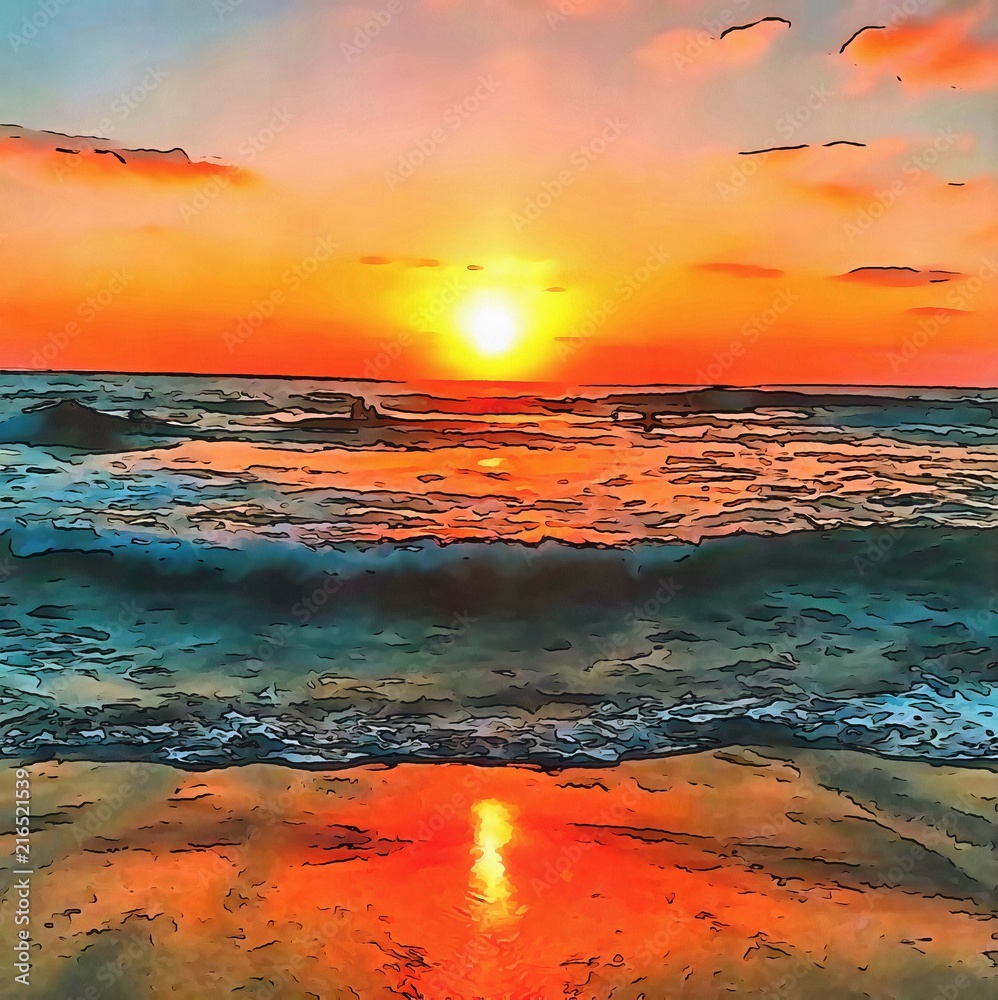 Oil painting deals drawing