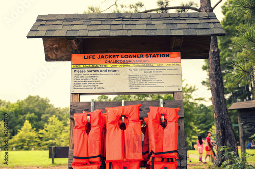 Life Jacket Loaner Station 