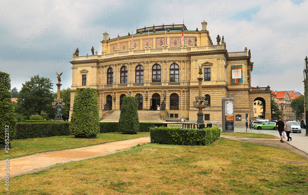 Rudolfinum concert hall in Prague, Czech Republic