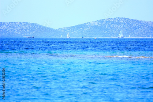 Sailing ships, Adriatic sea, Croatia